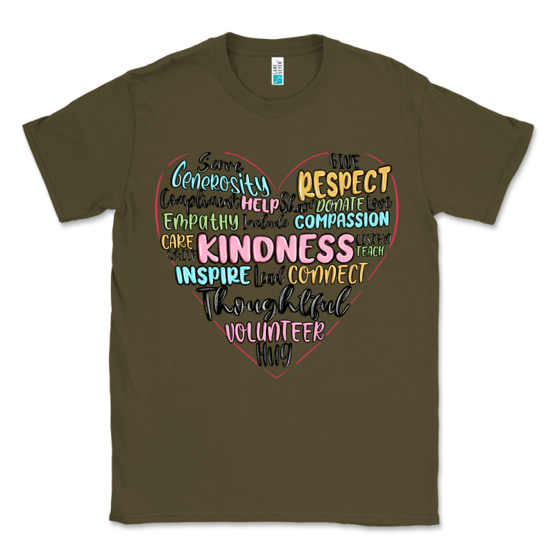 Kindness Heart Classic Tee by MaliasSmallBusiness | Teevron