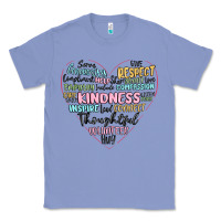 Colony Blue kindness heart Classic Tee - MaliasSmallBusiness