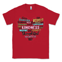 Red kindness heart Classic Tee - MaliasSmallBusiness