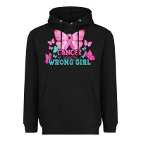 Black Cancer picked the wrong girl Cancer Awareness Heavyweight Hoodie - HowdyJamesFarm