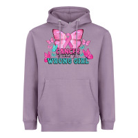 Lavender Cancer picked the wrong girl Cancer Awareness Heavyweight Hoodie - HowdyJamesFarm