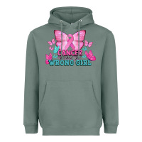 Sage Cancer picked the wrong girl Cancer Awareness Heavyweight Hoodie - HowdyJamesFarm