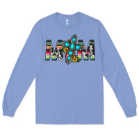 Colony Blue mom cross Long Sleeve Tee - JahusDesignShop