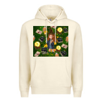 Sandshell wizard girl with magic Premium Hoodie - TumblerDesignByShophia