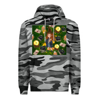 Slate Camo wizard girl with magic Premium Hoodie - TumblerDesignByShophia