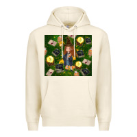 Tofu wizard girl with magic Premium Hoodie - TumblerDesignByShophia