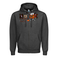 Charcoal Heather Halloween Nurse Zipper Hoodie - RanaPortraitStore