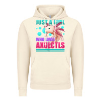 Vintage Artic just a girl who loves axolotls Vintage Hoodie - Jasminsmagicworld