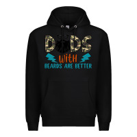 Black dads with beards are better Premium Hoodie - JahusDesignShop