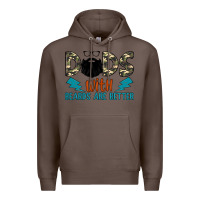 Coffee dads with beards are better Premium Hoodie - JahusDesignShop