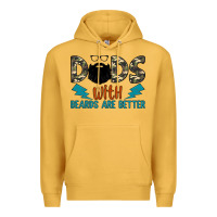 Mustard dads with beards are better Premium Hoodie - JahusDesignShop