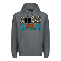 Rock dads with beards are better Premium Hoodie - JahusDesignShop