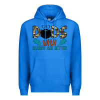 True Royal dads with beards are better Premium Hoodie - JahusDesignShop