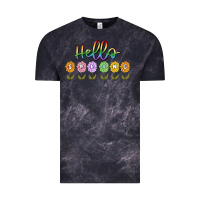 Cloud Black hello spring Vintage Tee - MaliasSmallBusiness