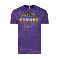 Cloud Purple hello spring Vintage Tee - MaliasSmallBusiness