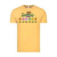 Vintage Mustard hello spring Vintage Tee - MaliasSmallBusiness