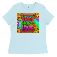 Kindness Peace Inclusion Hope Equality Love Diversity Ladies Tee | Teevron
