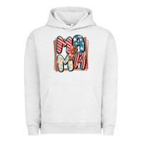 Pigment Lunar Rock 4th of July mama with lightning bolt Urban Hoodie - FaDigitalArtStudio