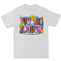 Dove Grey you are enough Premium Tee - JahusDesignShop