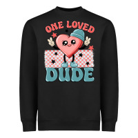 Black one loved dude Heavyweight Sweatshirt - MaliasSmallBusiness