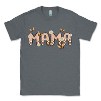 Charcoal Heather retro mama Classic Tee - MaliasSmallBusiness