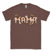 Chestnut retro mama Classic Tee - MaliasSmallBusiness