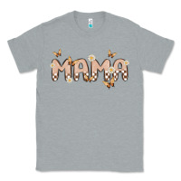 Heather Grey retro mama Classic Tee - MaliasSmallBusiness