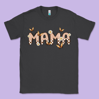 Retro Mama Classic Tee Designed By Maliassmallbusiness