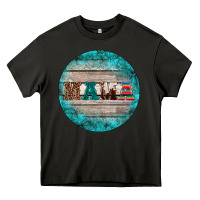 Asphalt western turquoises mama ornament Heavy Core Tee - BarkalooDesign