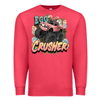 Cardinal Egg crusher Easter truck Easter Day Premium Sweatshirt - HowdyJamesFarm