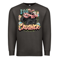 Smoke Egg crusher Easter truck Easter Day Premium Sweatshirt - HowdyJamesFarm
