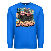 True Royal Egg crusher Easter truck Easter Day Premium Sweatshirt - HowdyJamesFarm