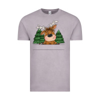 Vintage Zinc Personalized Christmas deer Vintage Tee - MaliasSmallBusiness