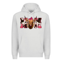 Dove Grey Western Highland Cow mom Premium Hoodie - HowdyJamesFarm