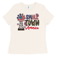 Bone small town america Ladies Tee - CowhideDigitalArt