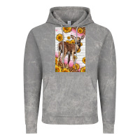 Cloud Rock Western Cute Baby Deer Fawn Vintage Hoodie - LillyAllenDesigns