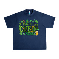 Navy st.patrick's day crew Urban Heavy Tee - MaliasSmallBusiness