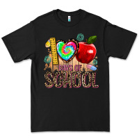 Black 100 days of school Premium Tee - AdoDesignShop