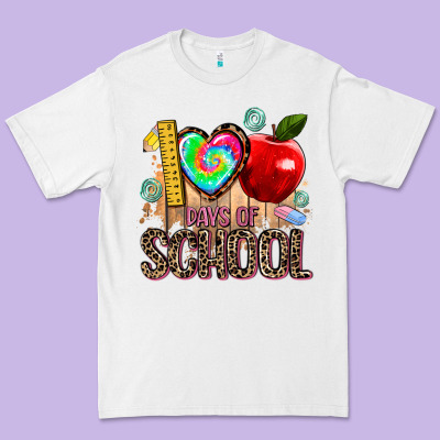 100 Days Of School Premium Tee Designed By Adodesignshop