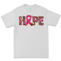 Dove Grey hope and cancer ribbon Premium Tee - AdoDesignShop