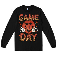 Black game day Long Sleeve Tee - MaliasSmallBusiness