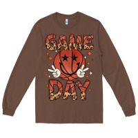 Chestnut game day Long Sleeve Tee - MaliasSmallBusiness