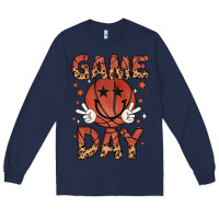 Navy game day Long Sleeve Tee - MaliasSmallBusiness