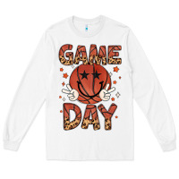 White game day Long Sleeve Tee - MaliasSmallBusiness