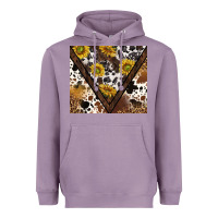 Lavender western sunflowers and cowhide tumbler tbs Heavyweight Hoodie - TumblerDesignByShophia