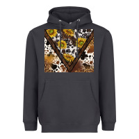 Western Sunflowers And Cowhide Tumbler Tbs Heavyweight Hoodie | Teevron