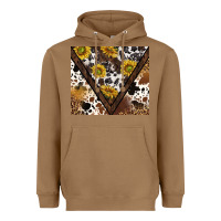 Toasted Coconut western sunflowers and cowhide tumbler tbs Heavyweight Hoodie - TumblerDesignByShophia