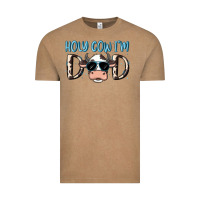 Vintage Coffee holy cow i'm dad Vintage Tee - MaliasSmallBusiness