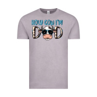 Vintage Zinc holy cow i'm dad Vintage Tee - MaliasSmallBusiness