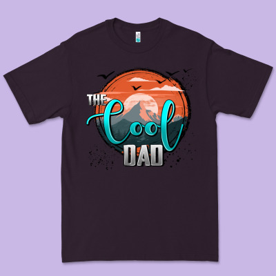 The Cool Dad Premium Tee Designed By Adodesignshop